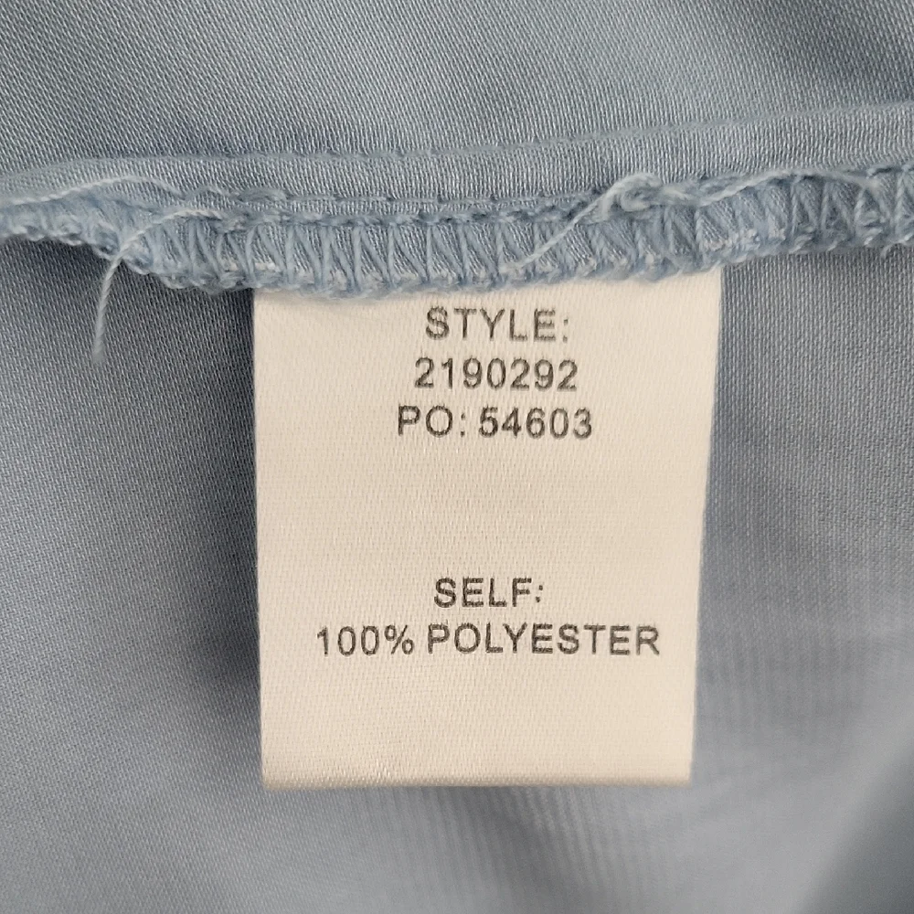 Current Air Light Blue Pleated Maxi Dress - Picture 3 of 4